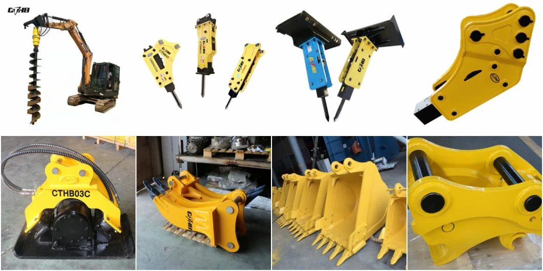 Hydraulic Excavator Wood Stone Grapple Mechanical Log Grab