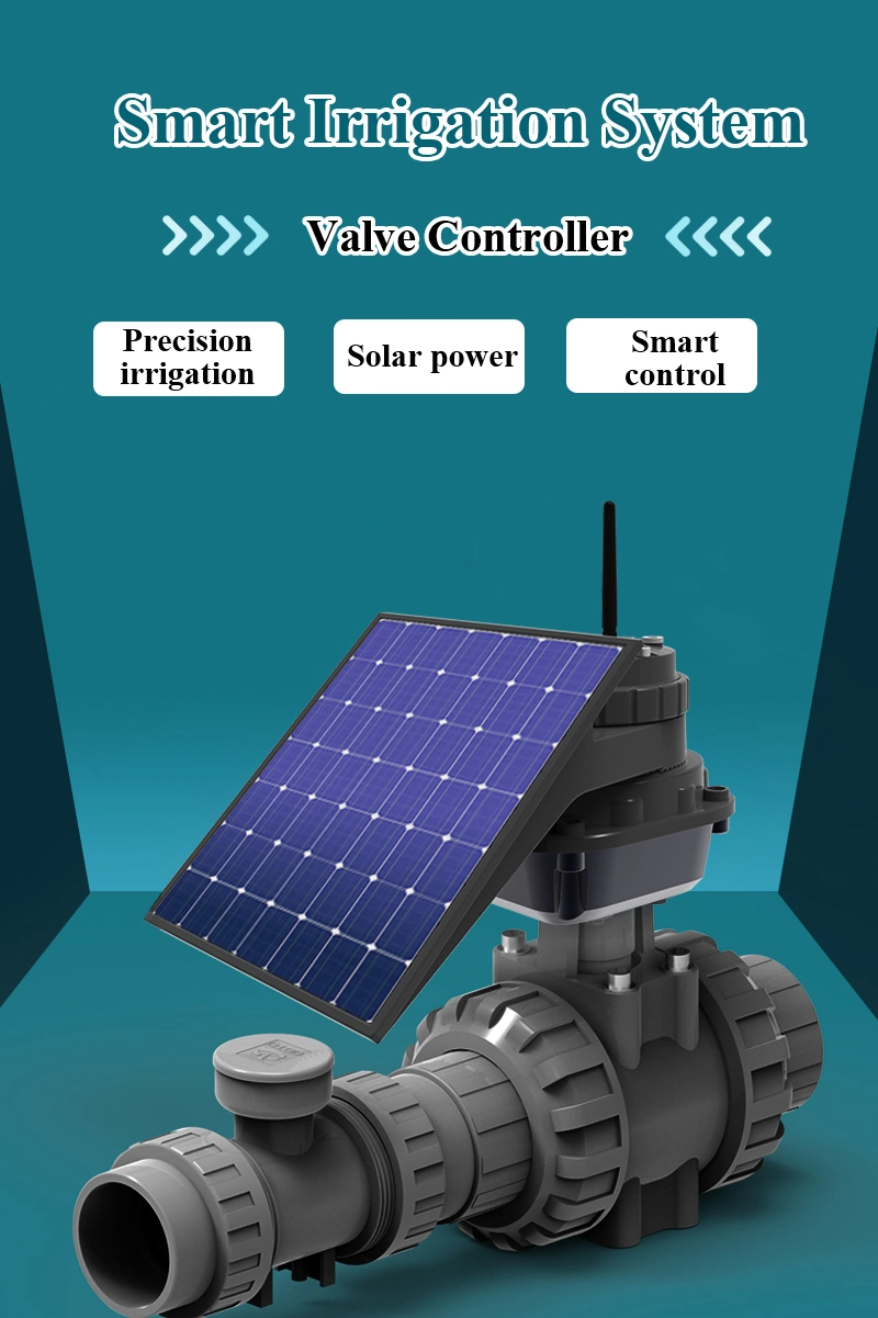 Iot Based GSM Controlled Solar Power Motor Actuated Ball Valve