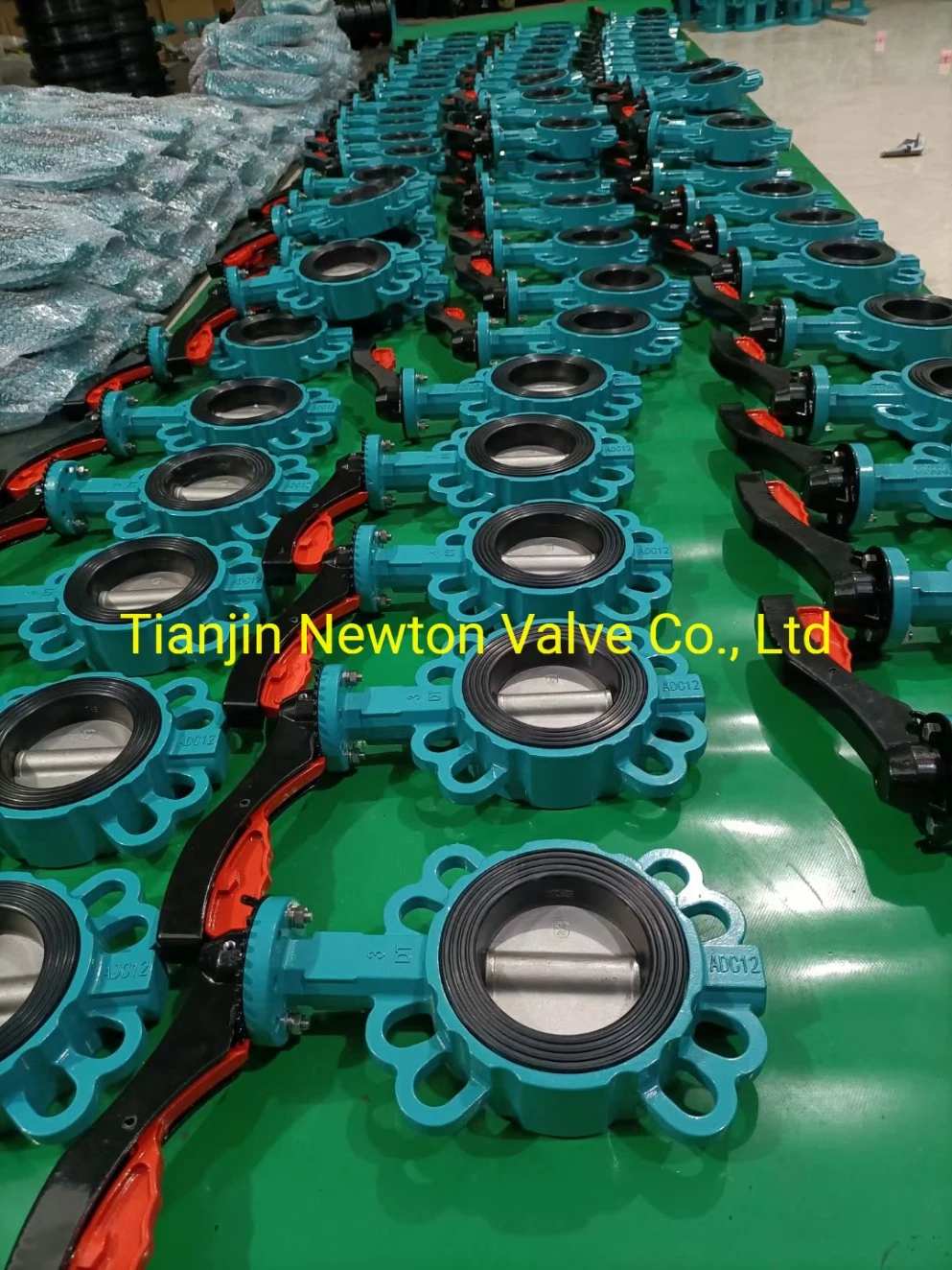 Electric Actuated Motor Wafer Connection Butterfly Valve with CE ISO Wras Approved