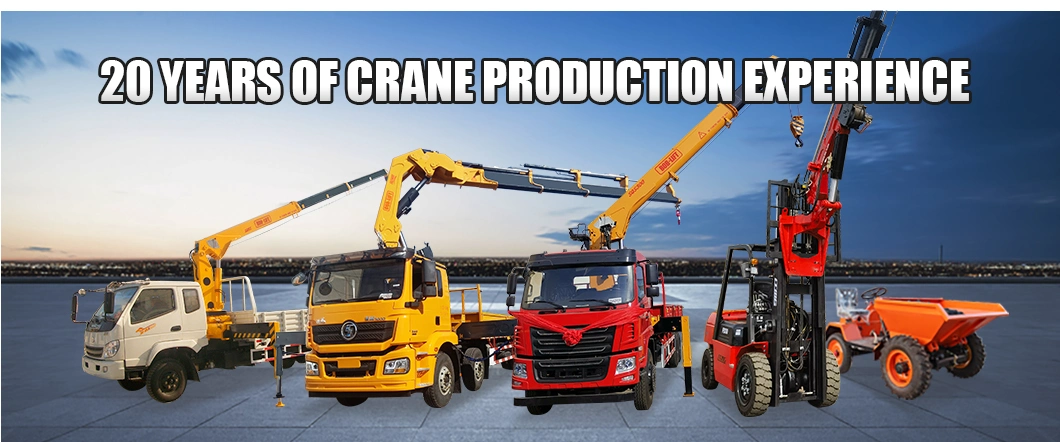 Hydraulic 6.3 Ton Crane Price Mobile Truck Mounted Crane Lifting Crane Construction Machinery Crane for Sale