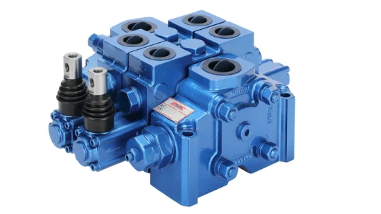 Válvula multidirecional de controle seccional de motor hidráulico de alta pressão para máquinas industriais